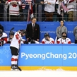 GANGNEUNG, SOUTH KOREA - FEBRUARY 22: Canadian players and staff look on after a 3-2 shoot-out loss against the U.S. during gold medal game action at the PyeongChang 2018 Olympic Winter Games. (Photo by Andre Ringuette/HHOF-IIHF Images)

